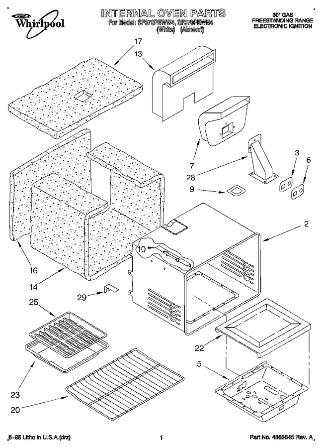 Diagram for SF370PEWN4
