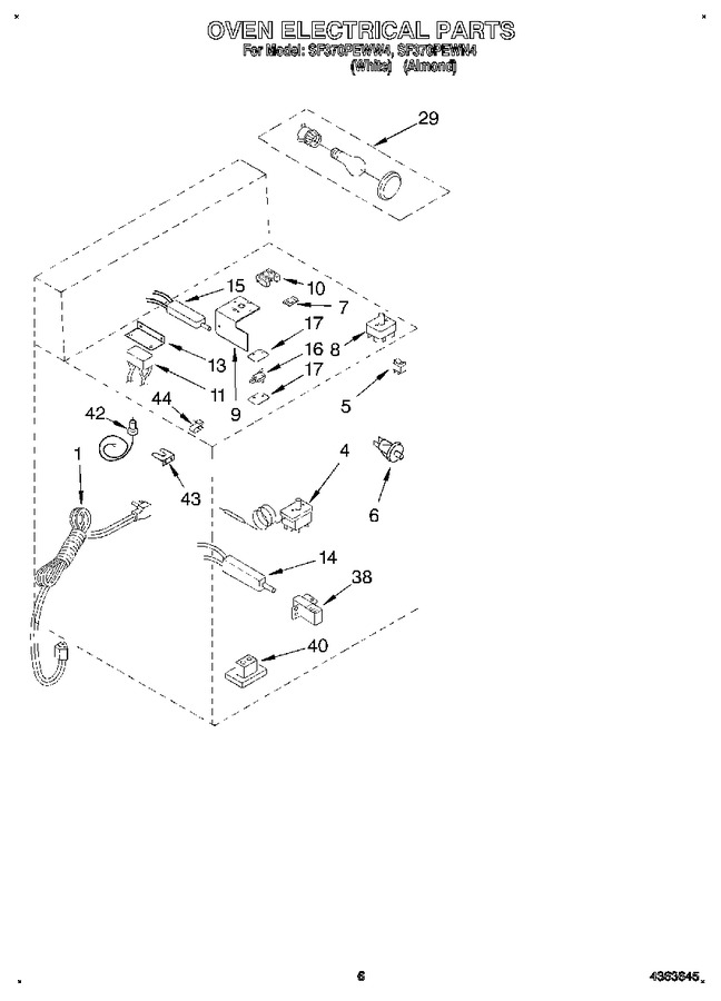 Diagram for SF370PEWW4