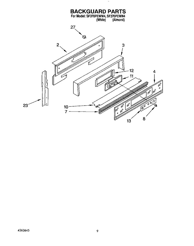 Diagram for SF370PEWW4