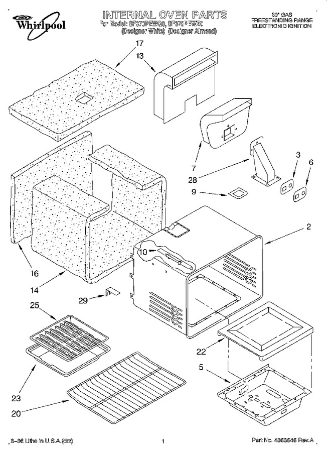 Diagram for SF370PEWQ0