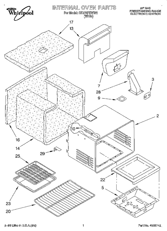 Diagram for SF370PEWW5