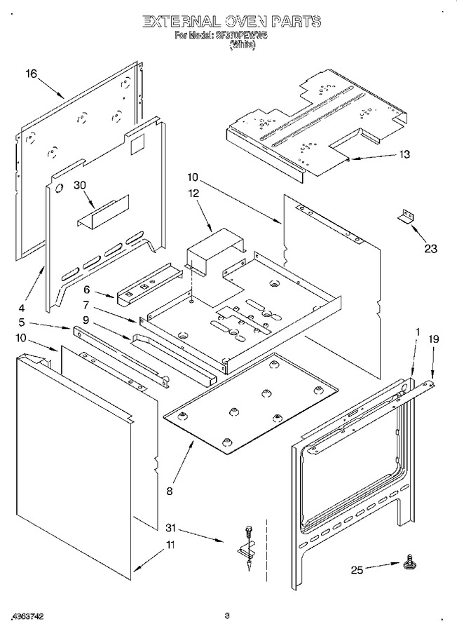 Diagram for SF370PEWW5