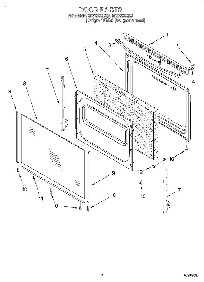 Diagram for SF372BEEQ0