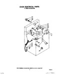 Diagram for 05 - Oven Electrical