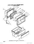 Diagram for 06 - Oven Door And Drawer