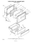 Diagram for 06 - Oven Door And Drawer