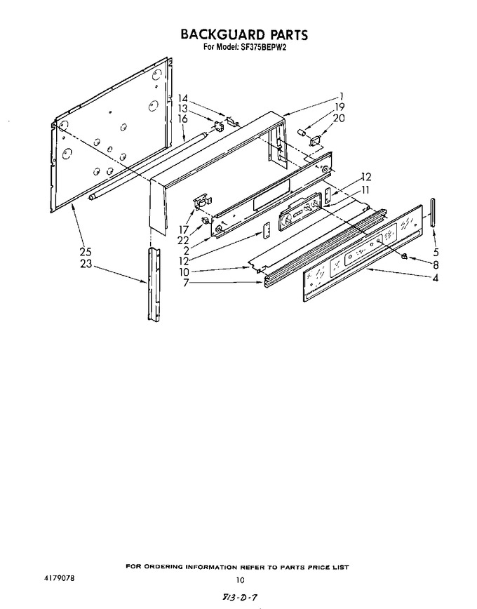 Diagram for SF375BEPW2