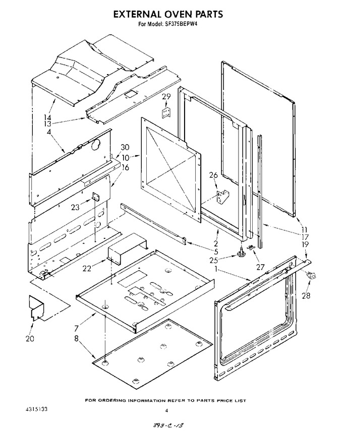 Diagram for SF375BEPW4