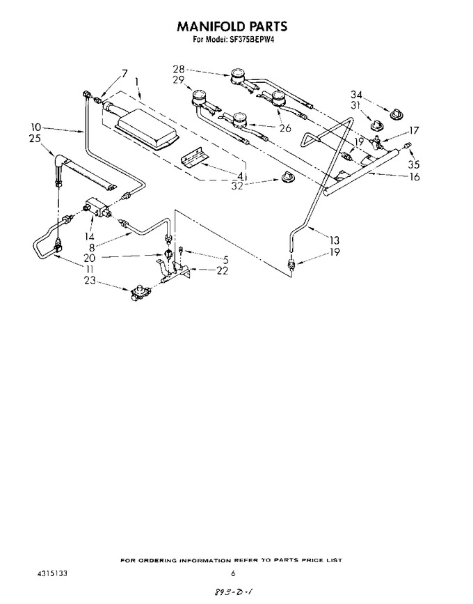 Diagram for SF375BEPW4