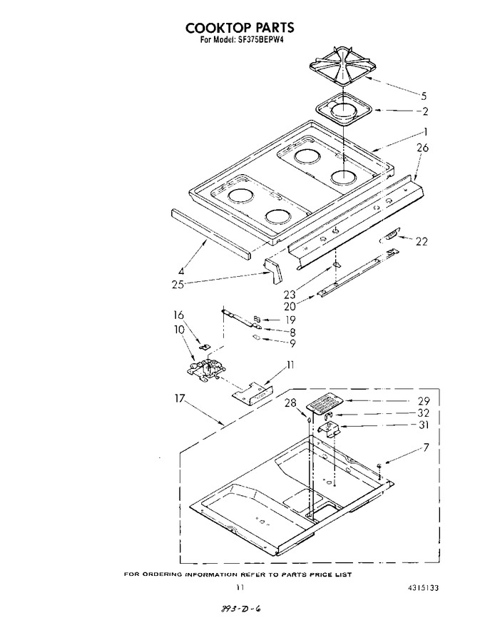 Diagram for SF375BEPW4
