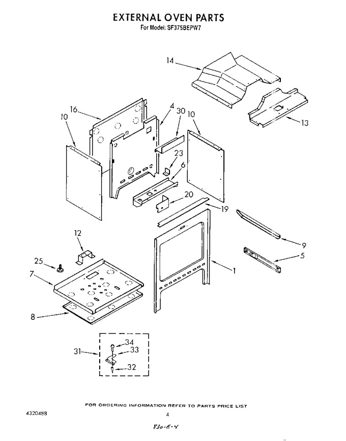 Diagram for SF375BEPW7