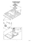 Diagram for 08 - Cooktop