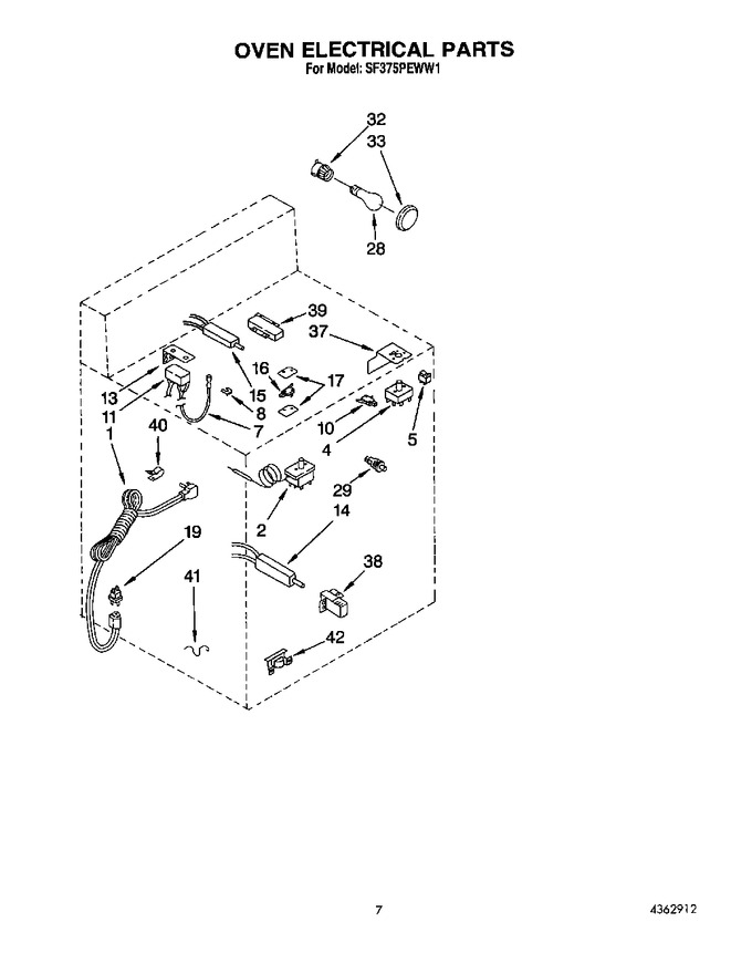 Diagram for SF375PEWW1