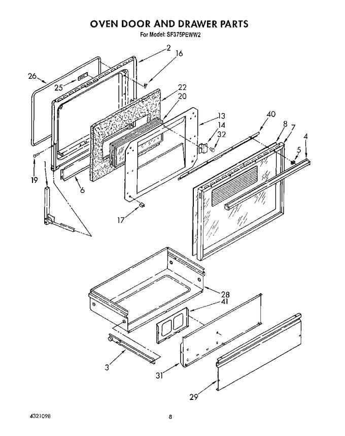 Diagram for SF375PEWW2