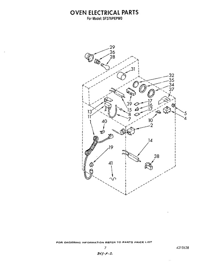 Diagram for SF376PEPW0