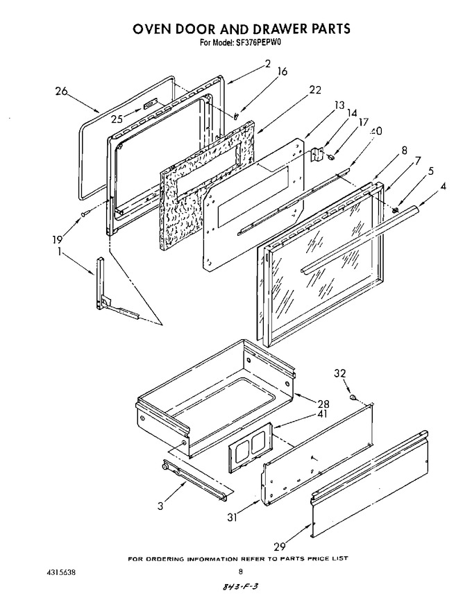 Diagram for SF376PEPW0
