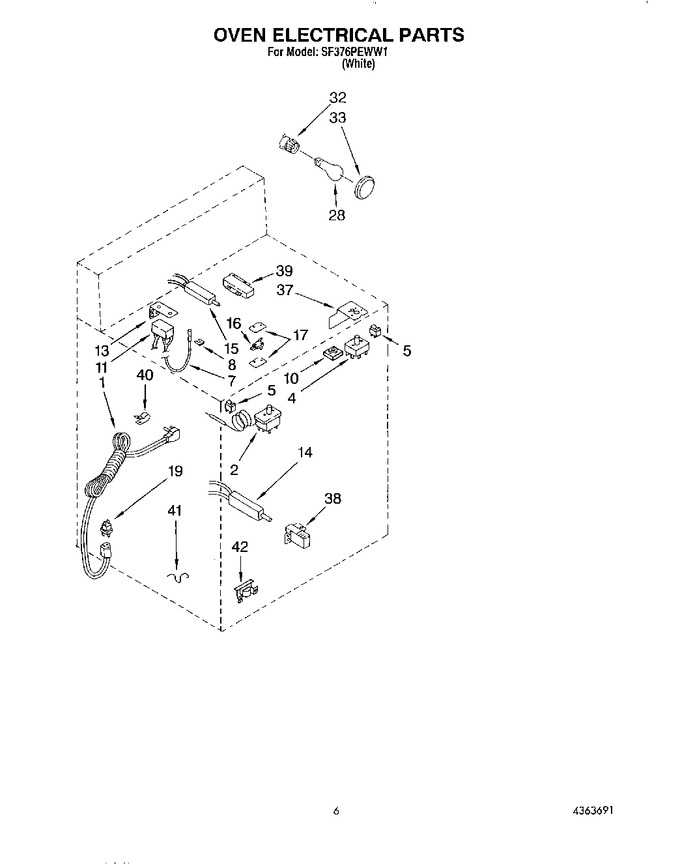 Diagram for SF376PEWW1