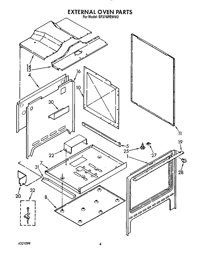 Diagram for SF376PEWW2