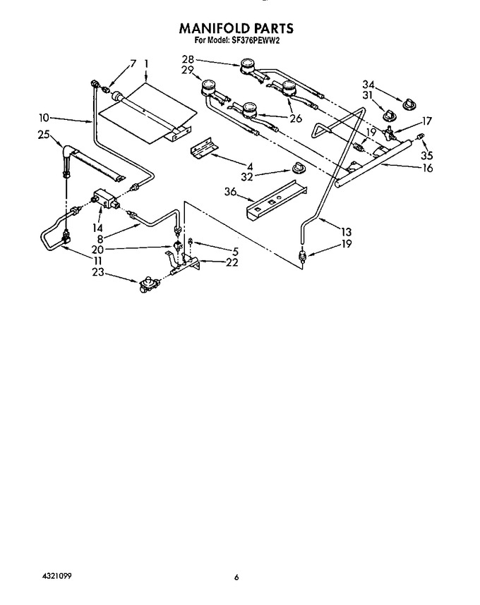 Diagram for SF376PEWW2