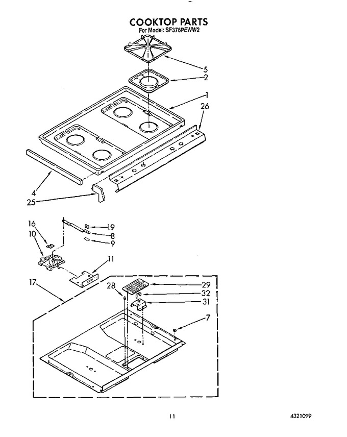 Diagram for SF376PEWW2