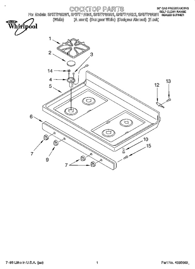 Diagram for SF377PEGB1
