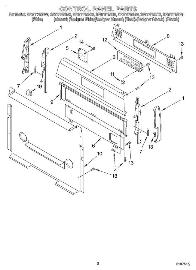 Diagram for SF377PEGZ6