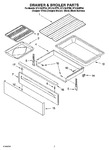 Diagram for 05 - Drawer & Broiler Parts