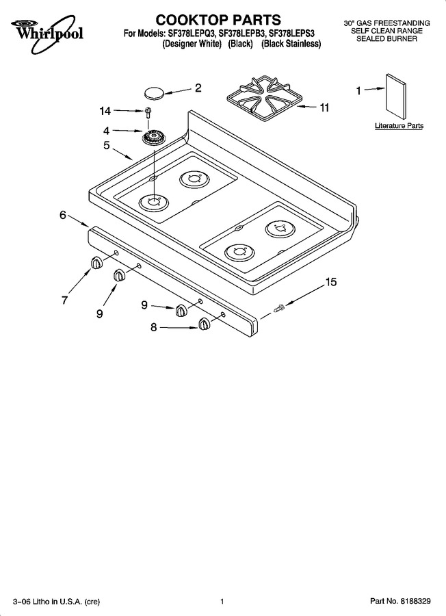 Diagram for SF378LEPQ3