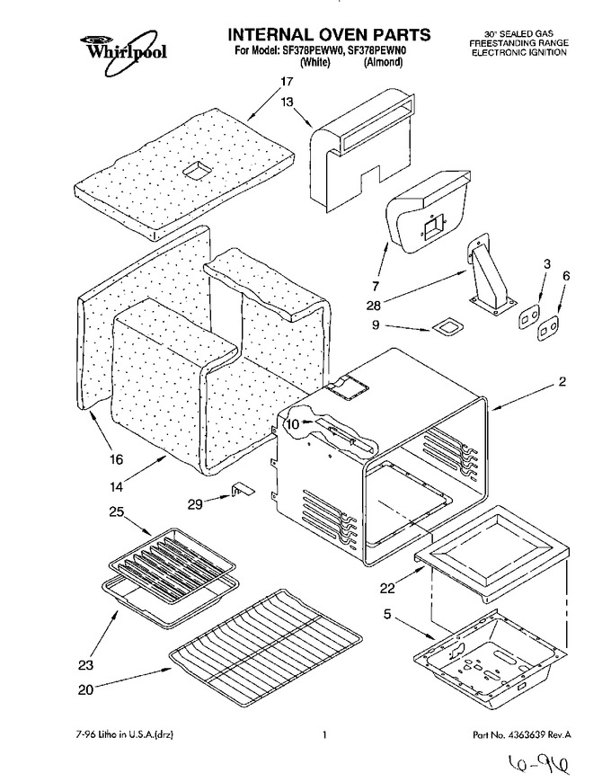 Diagram for SF378PEWN0