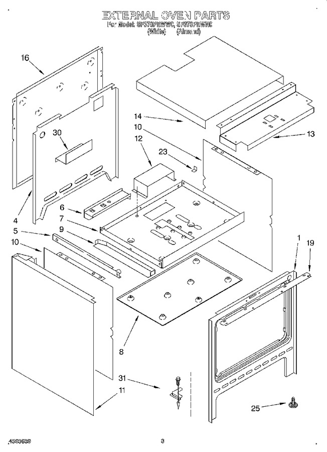 Diagram for SF378PEWN0