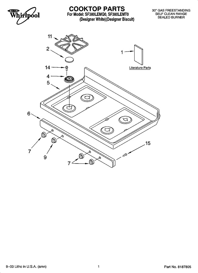 Diagram for SF380LEMQ0