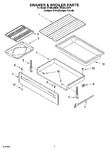 Diagram for 05 - Drawer & Broiler Parts