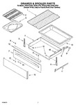 Diagram for 05 - Drawer & Broiler Parts