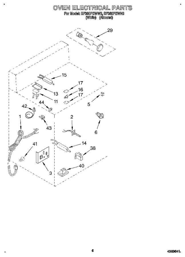 Diagram for SF380PEWN0