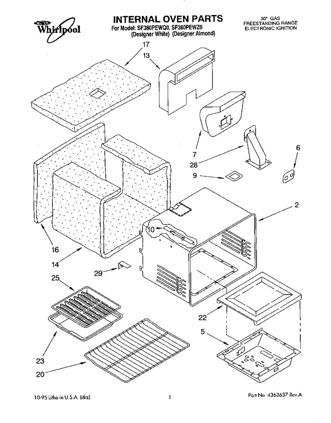 Diagram for SF380PEWQ0