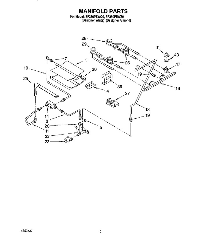 Diagram for SF380PEWZ0