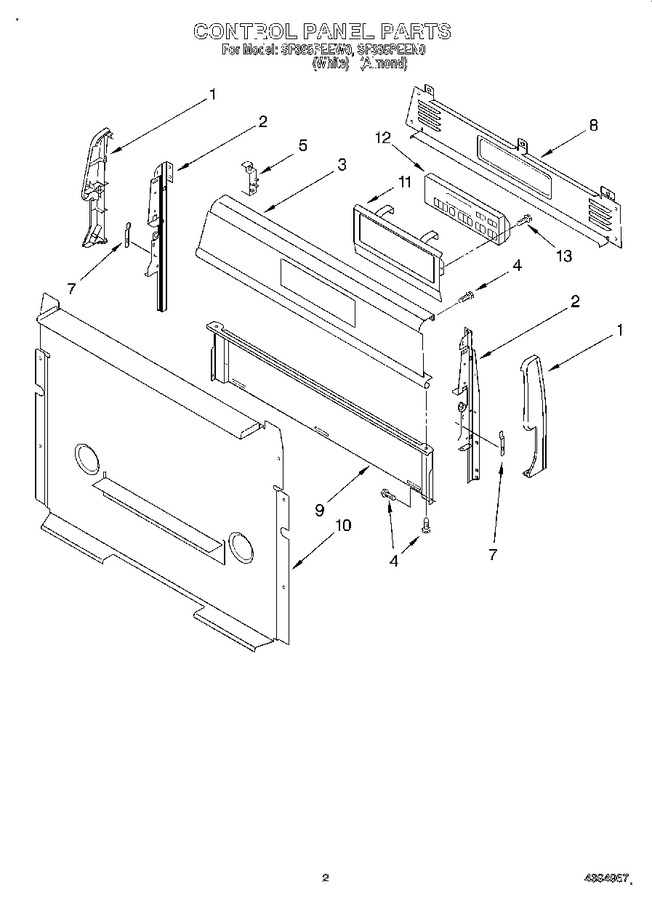 Diagram for SF385PEEW0