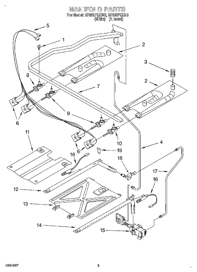 Diagram for SF385PEEW0