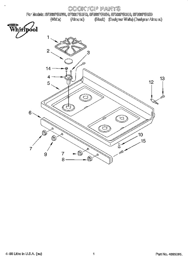 Diagram for SF385PEGN0