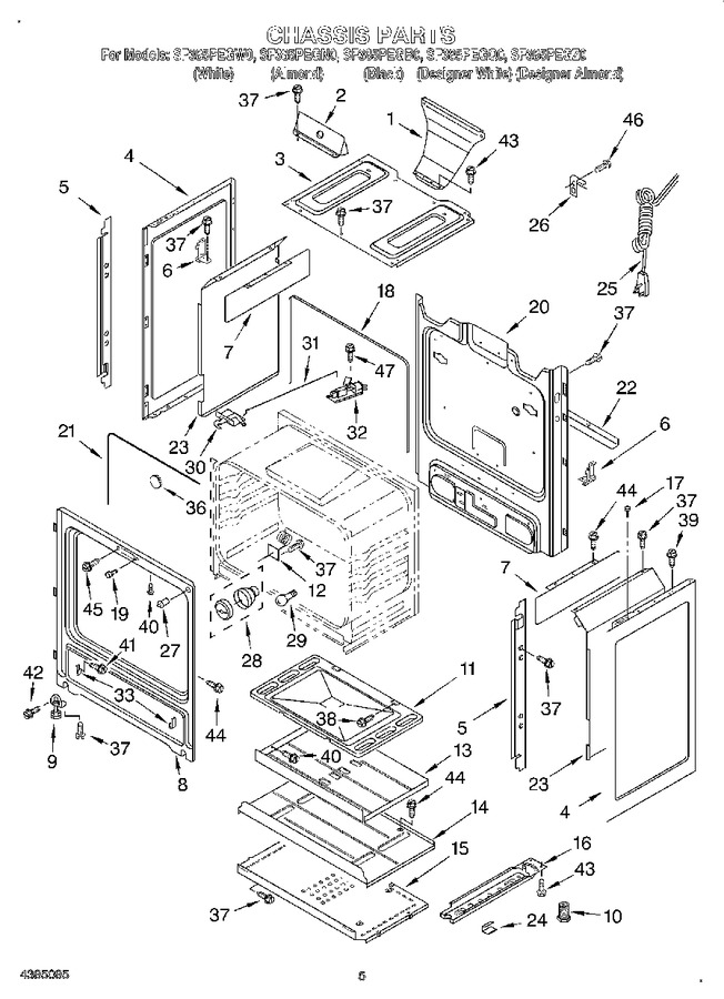 Diagram for SF385PEGB0