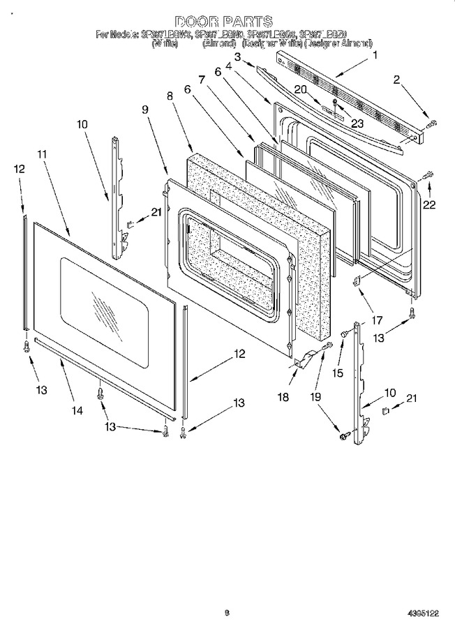 Diagram for SF387LEGZ0