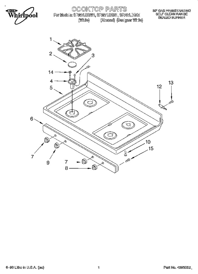 Diagram for SF387LEGN1