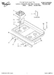 Diagram for 01 - Cooktop, Literature