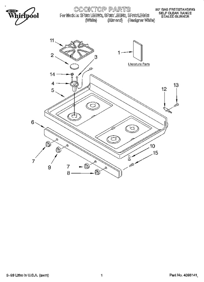 Diagram for SF387LEGQ3