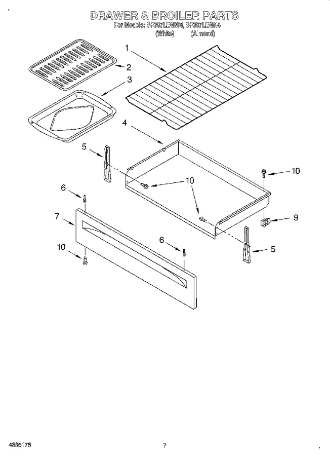 Diagram for SF387LEGW4