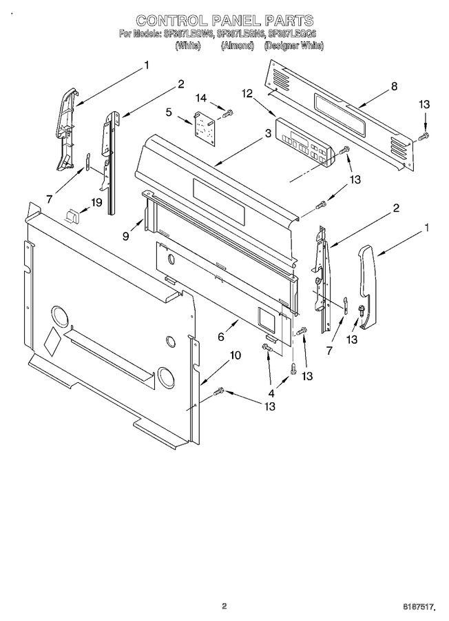 Diagram for SF387LEGW6