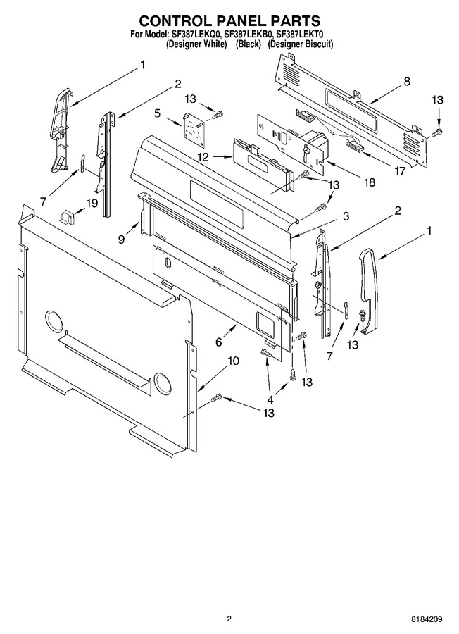 Diagram for SF387LEKQ0