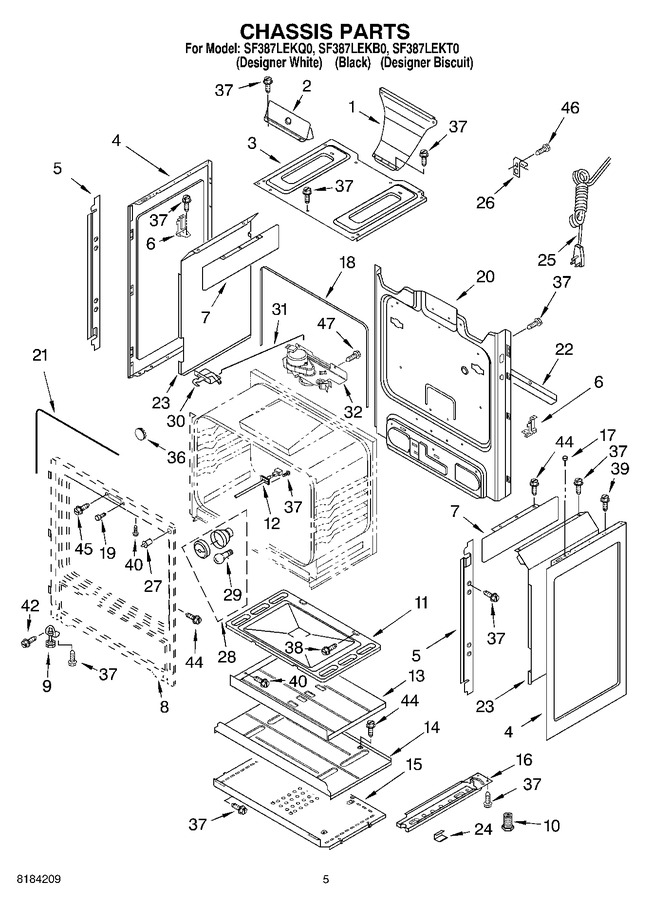 Diagram for SF387LEKQ0