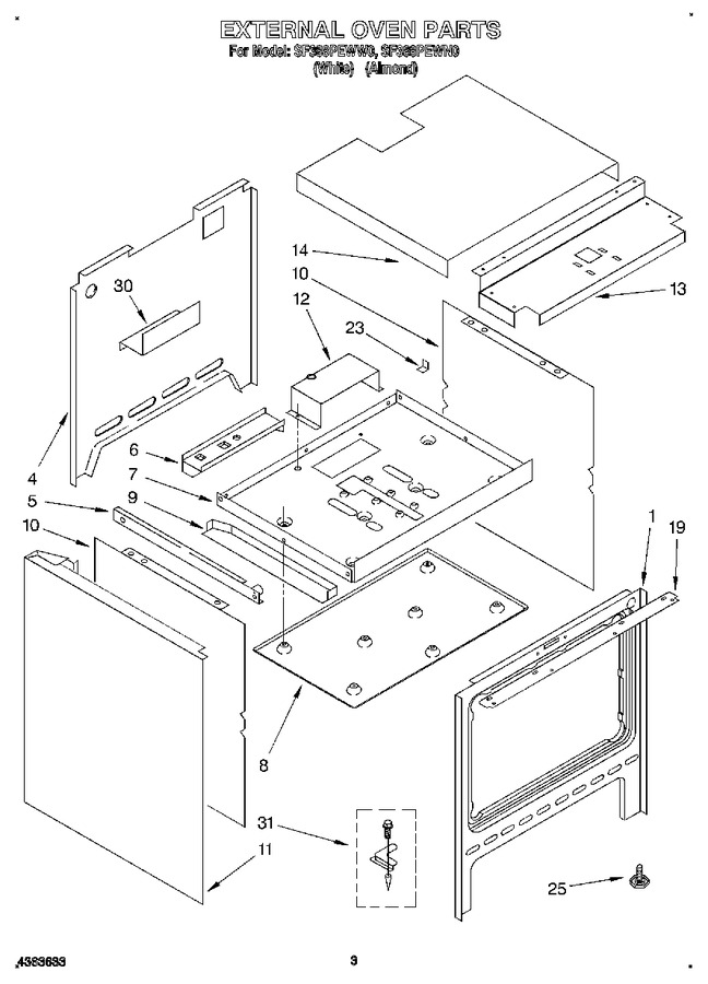 Diagram for SF388PEWN0
