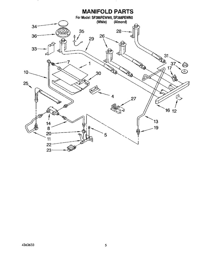 Diagram for SF388PEWN0